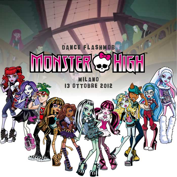 dance flash mob monster high personaggi