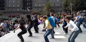 Dance Flash Mob Michael Jackson