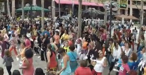 dance flash mob for africa