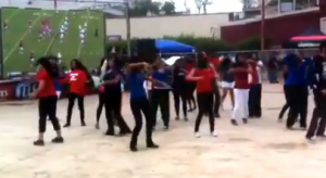 Dance Flash Mob per Obama