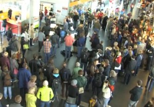 Flash Mob alla stazione di Amburgo