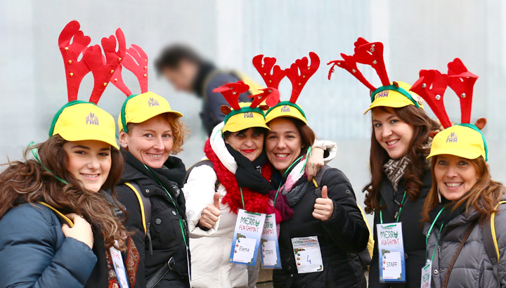 Staff di volontari per un evento organizzato da Flash Mob Milano